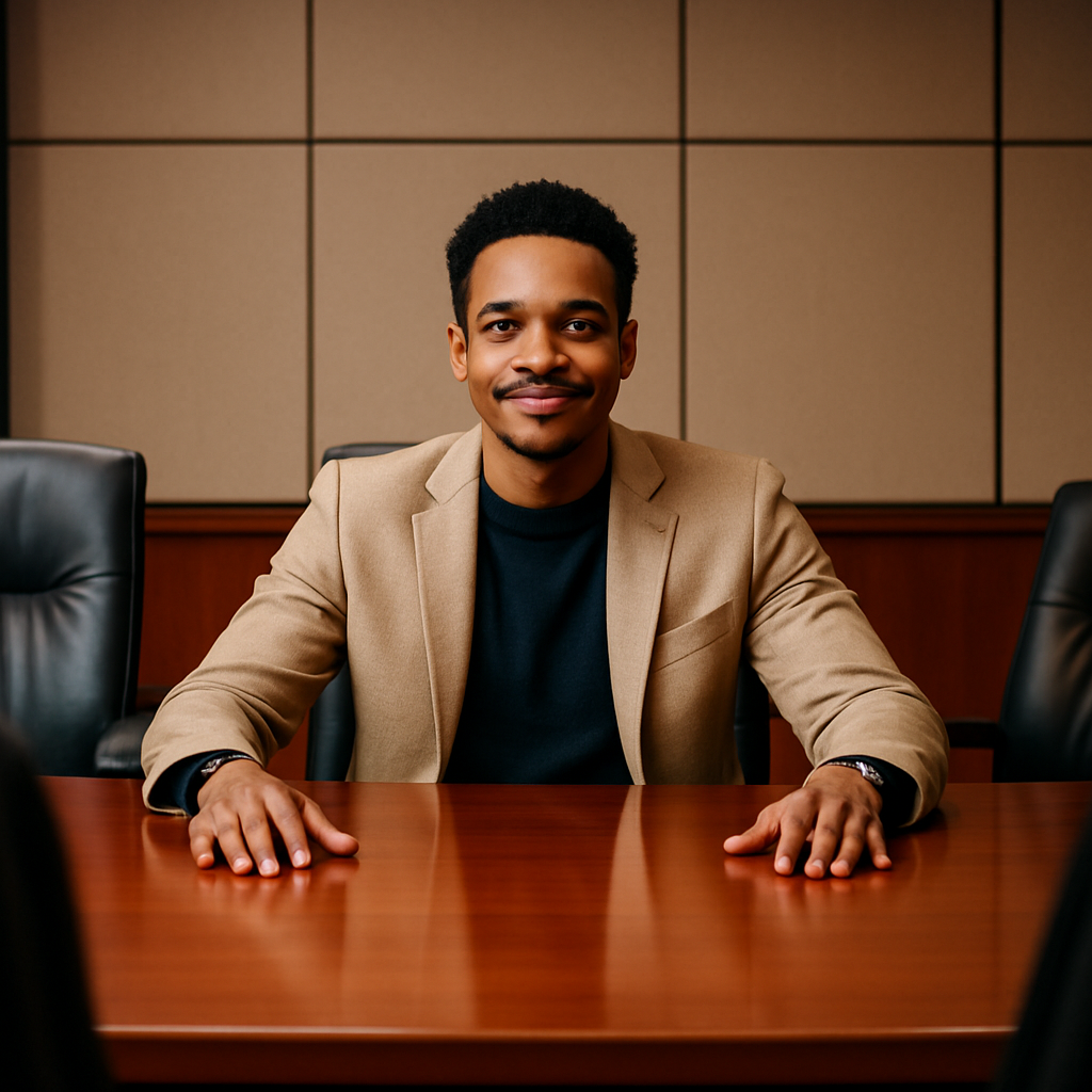 Youngest professional in the room